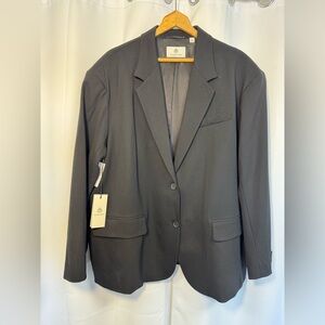 NWT- Babaton Black Noir Blazer